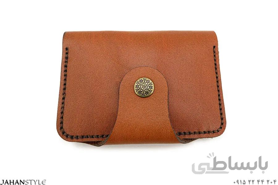 جاکارتی چرم طبیعی عسلی