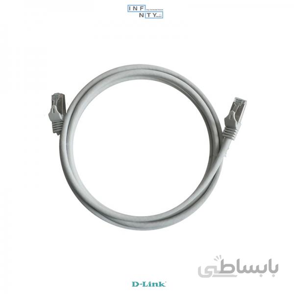 کابل شبکه دی لینک Cat6 STP یک متری D-Link مدل NCB-C6SGRYR1-1