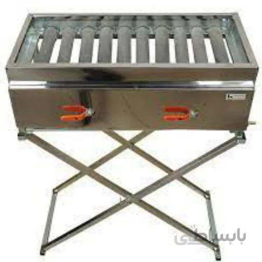 کباب پز 10 شعله با پایه متحرک اوپیس