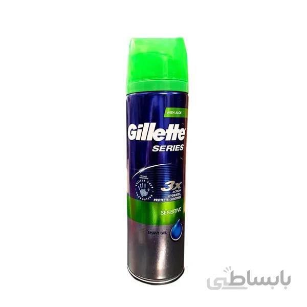 ژل اصلاح ژیلت سری Series 3X مدل Sensitive