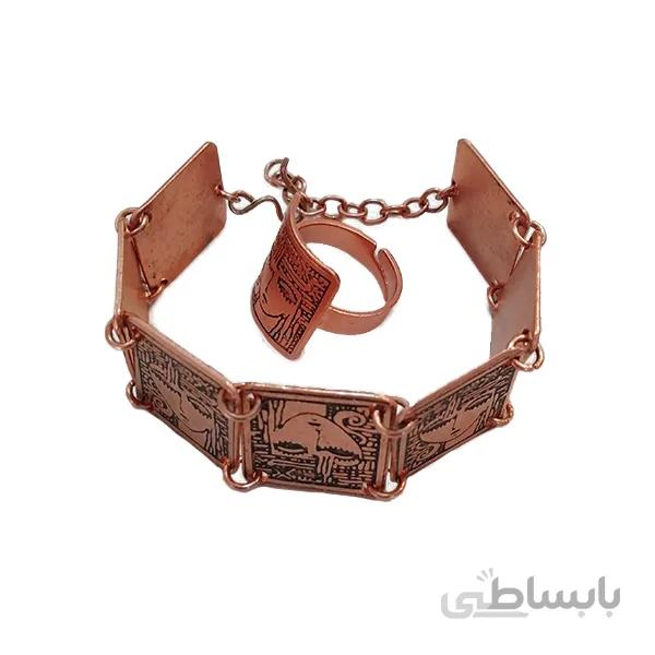 سرویس نیم ست مسی قطاری رخ کد jw221.2