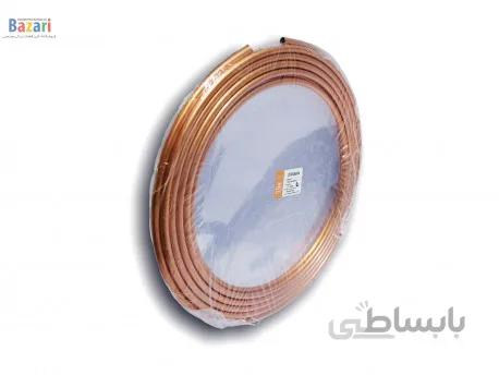 لوله مسی کلاف سایز 12 - 1/2 اینچ کد 30-0 قائم 15 متری