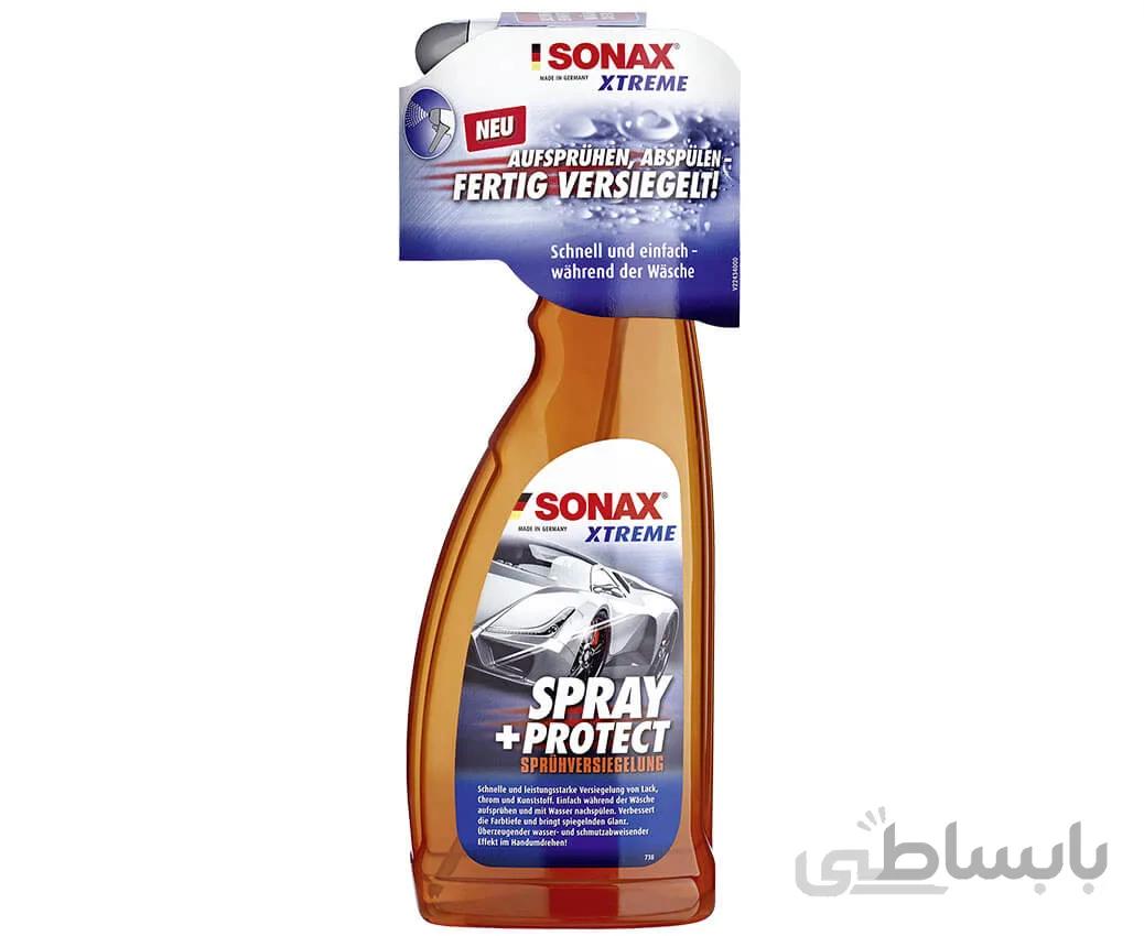 اسپری محافظ و آبگریز رنگ بدنه اکستریم سوناکس 750میل کارتن6عددی(SONAX)کد243400-پخش عمده ا قیمت به شرط خرید تیمی