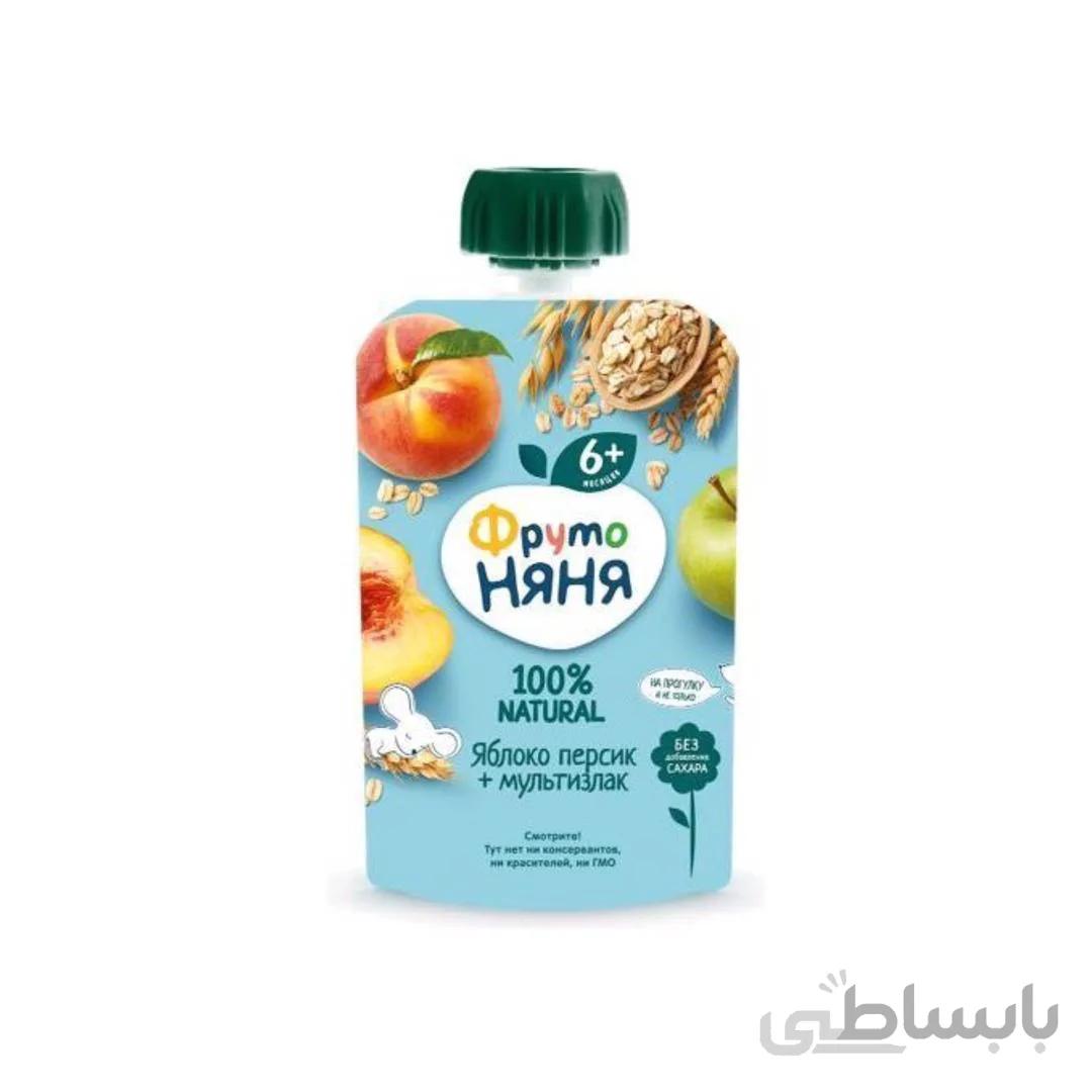پوره ساندیسی سیب و هلو و غلات فروتونیانیا Frutonyanyaa