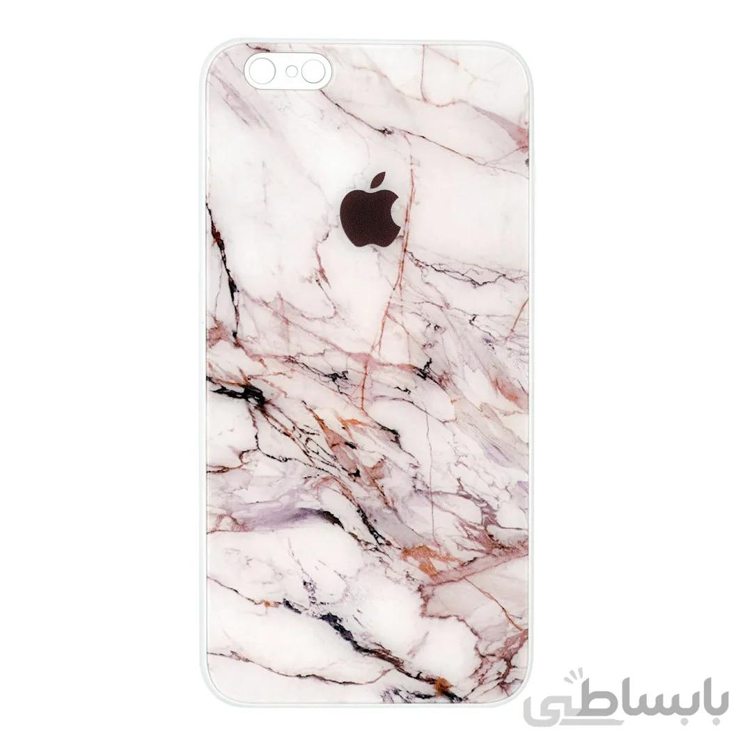 قاب گوشی اپل iPhone 6s Plus ماربل طرح سنگ مرمر کد MRB-34