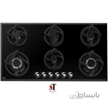 اجاق گاز رومیزی شیشهای آلتون مدل G601 ا ابعاد: 90x50 سانتی متر