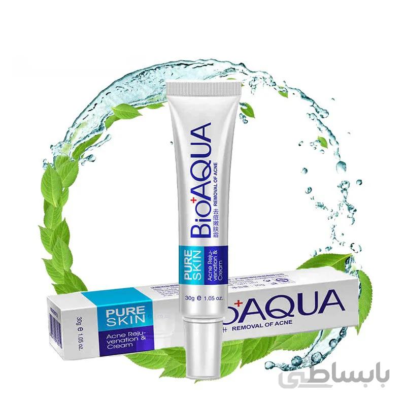 کرم ضد جوش بیوآکوا درمان جای جوش و اسکار پوست PURE SKIN – BioAQUA