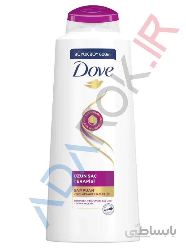 شامپو داو 600 میلی لیتری مناسب مو های بلند - Dove - کد 286