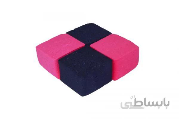پد آرایشی 4عددی لوزی F19 نوپو