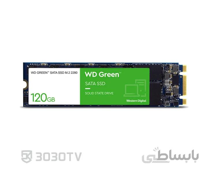 اس اس دی اینترنال وسترن دیجیتال M2.2280 مدل ظرفیت 120گیگابایت ا SSD WD M2 120GB