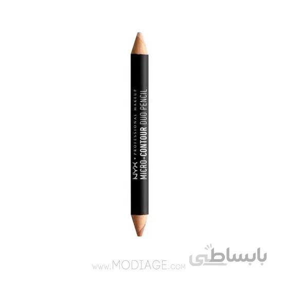 مداد دوسر میکرو کانتور نیکس NYX ا NYX Micro Contour Duo Pencil
