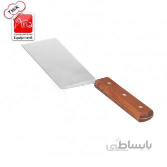 کاردک خم دسته چوبی - 119036