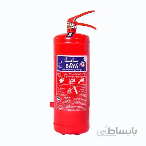 کپسول آتش نشانی 6کیلویی بایا ا 6کیلویی بایا