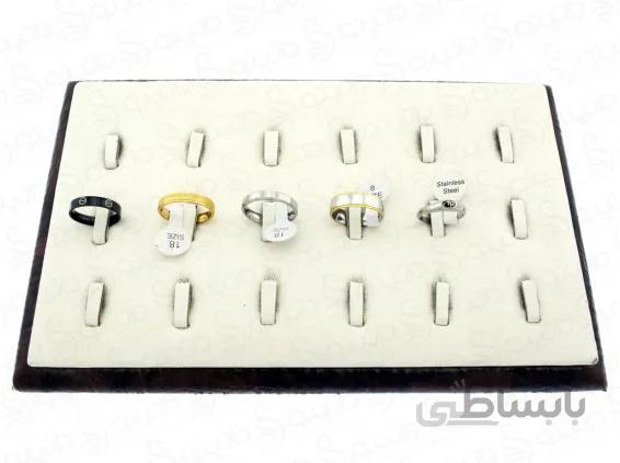 حلقه استیل زنانه عمده 12173