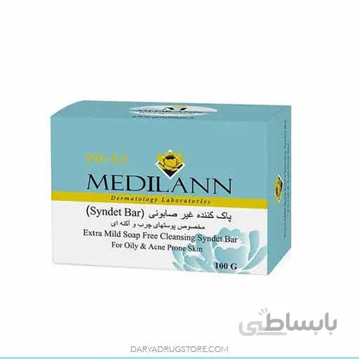 پاک کننده غیر صابونی مخصوص پوست های چرب و آکنه ای مدیلن