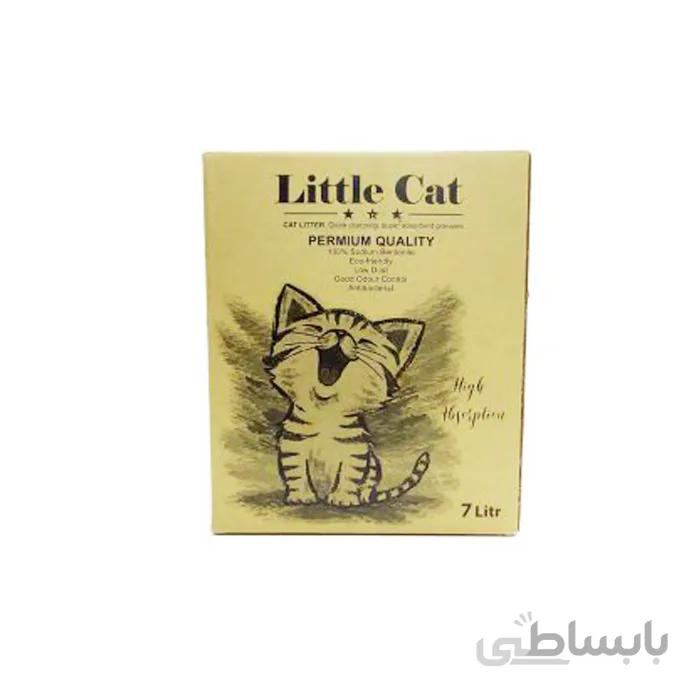 خاک بستر گربه لیتل کت 7 لیتری(مخصوص ارسال به کرج)