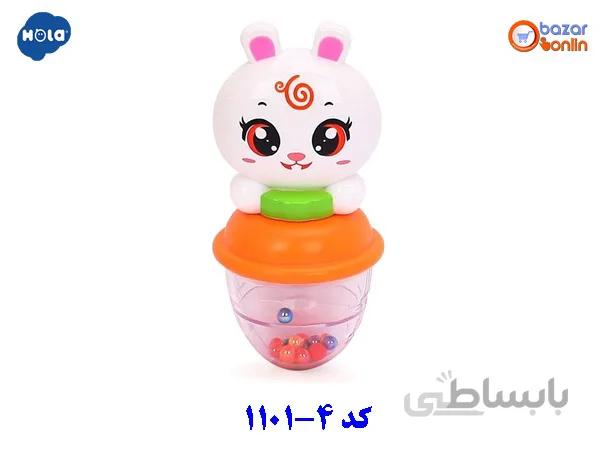جغجغه خرگوش هولا تویز مدل ۴-۱۱۰۱