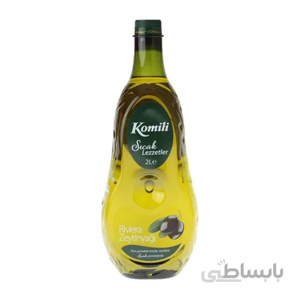 روغن زیتون کومیلی ریورا Komili حجم 2 لیتری