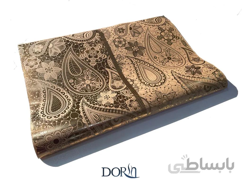 کادو پیچی با کاغذ کادو طلایی