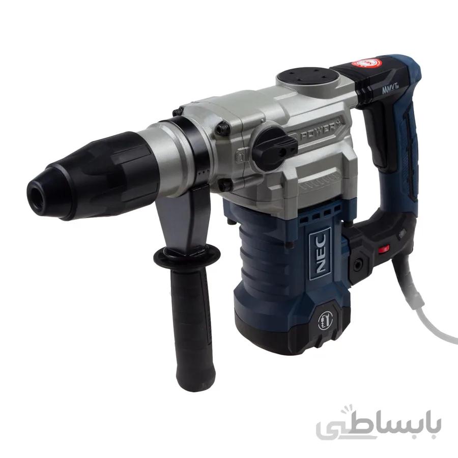 دریل بتنکن ان ای سی مدل NEC-1441 ا بتن کن 5 شیار دو حالته دیمردار 8 کیلویی