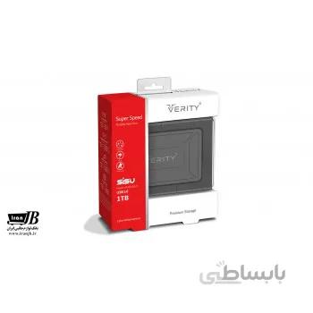 هارد اکسترنال وریتی مدل SISU ظرفیت 2 ترابایت ا Verity External HDD SISU 2TB