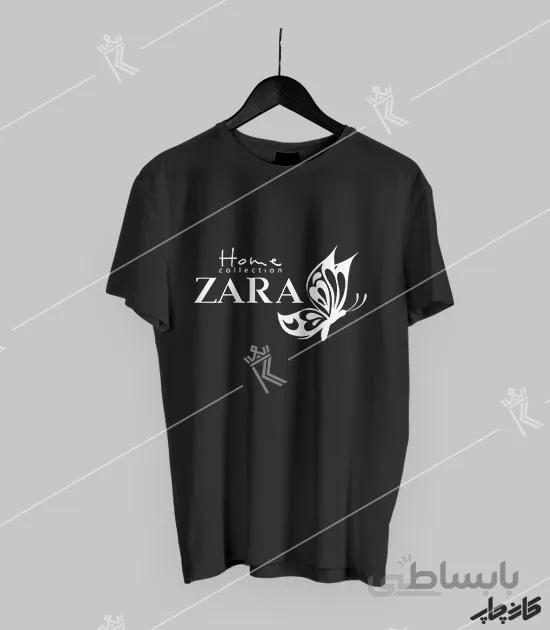 تیشرت مشکی ZARA