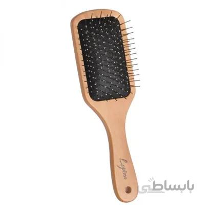 برس مربع چوبی دندانه فلزی لوپینا