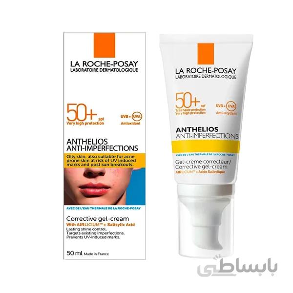 ژل کرم ضد آفتاب آنتی ایمپرفکشنز SPF50 لاروش پوزای