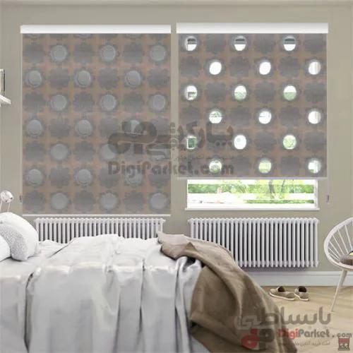 پرده زبرا سه بعدی دایره کد ۱۲۷
