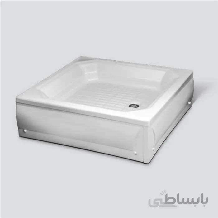 زیر دوشی اکریلیک ساحل وان مدل مرجان-9091 ا ابعاد : 90x90 x 28 سانتی متر