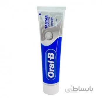 خمیر دندان تارتار کنترل اورال-بی حجم 100 میل ا tartar control Toothpaste Oral-B