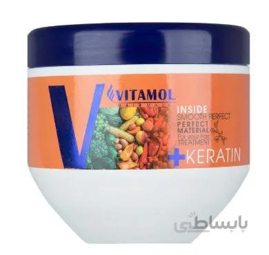 ماسک مو ویتامول مدل Keratin حجم 500 میلی لیتر