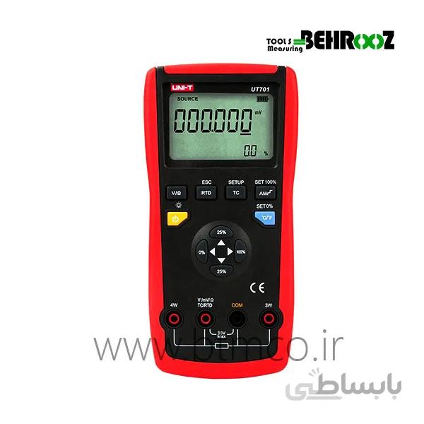 کالیبراتور دما یونیتی مدل UT701 ا Single Function Temperature Calibrator UT701 UNI-T