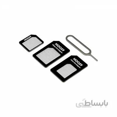 تبدیل سیم کارت های نانو و میکرو به استاندارد Noosy ا NOOSY nano to All Sim Card Adapter