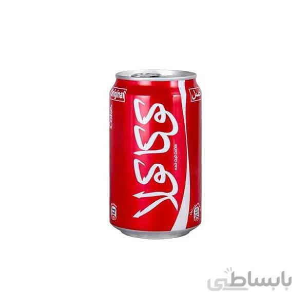 نوشابه کوکاکولا 330 میلی لیتری در بسته بندی 24 عددی ا cocacola drink 330ml