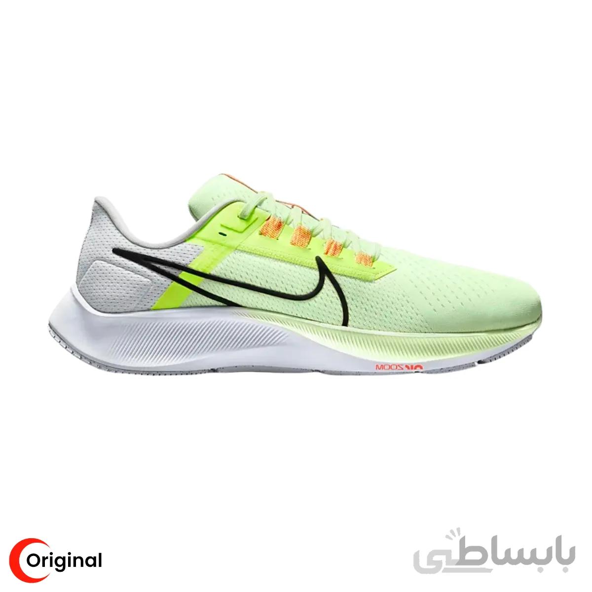 کتونی اورجینال مردانه نایک ایر زوم پگاسوس 38 Nike Air Zoom Pegasus 38 White And Green