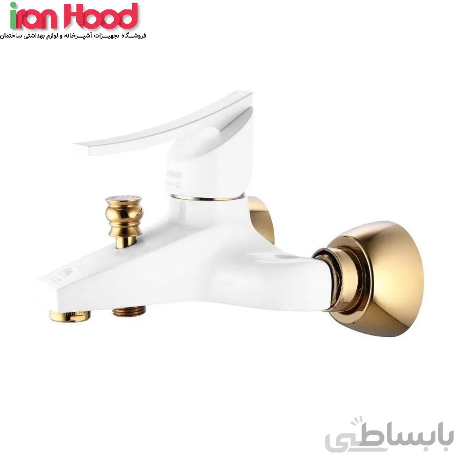 شیر دوش درخشان مدل لوکس وایت