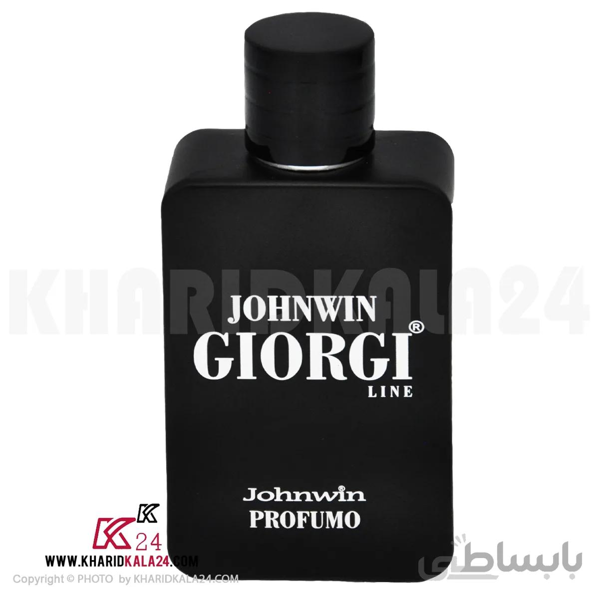 ادو پرفیوم مردانه جانوین مدل GIORGI حجم 100 میلی لیتر ا Eau de perfume GEORGI by johnwin