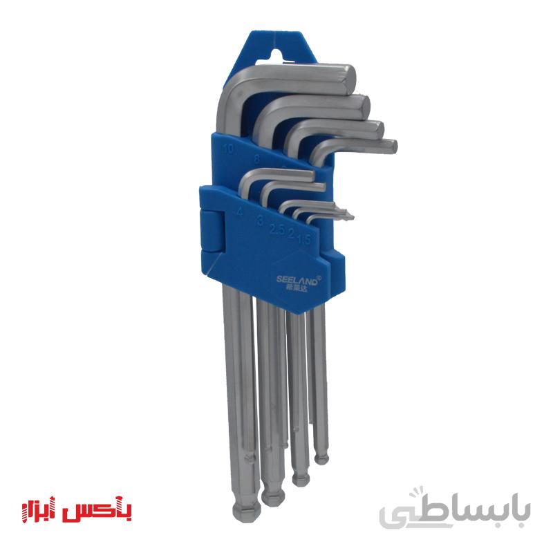 آچار آلن کارتی 9 عددی سیلند