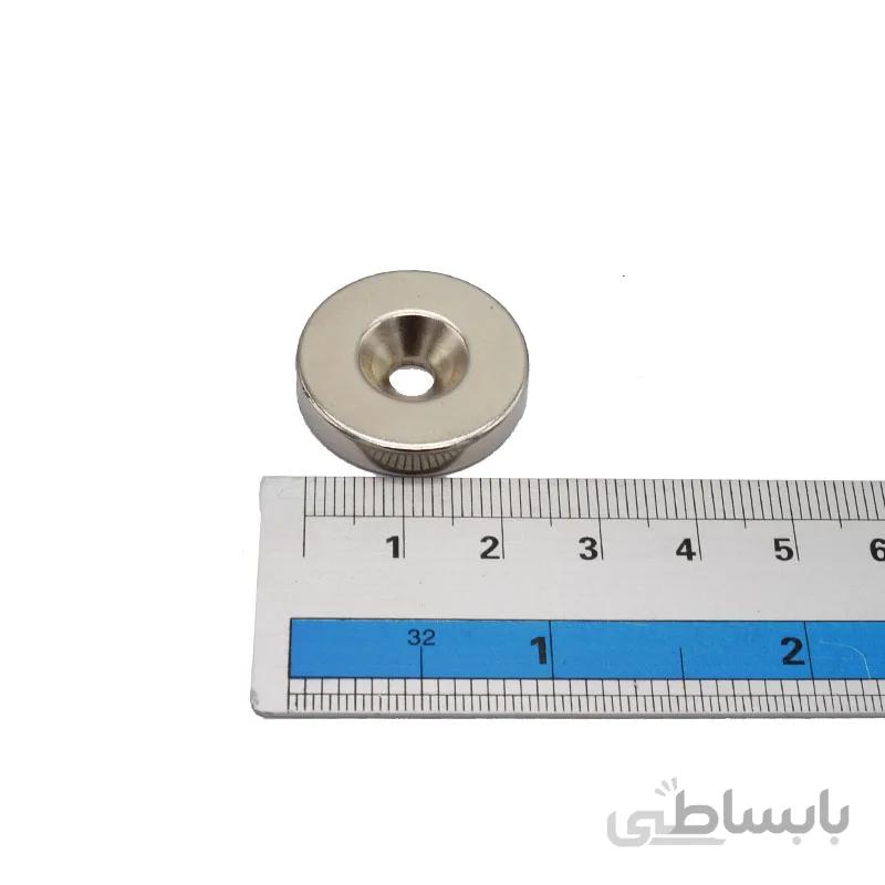 آهنربا نئودیمیوم رینگی 5×8-D25×d5