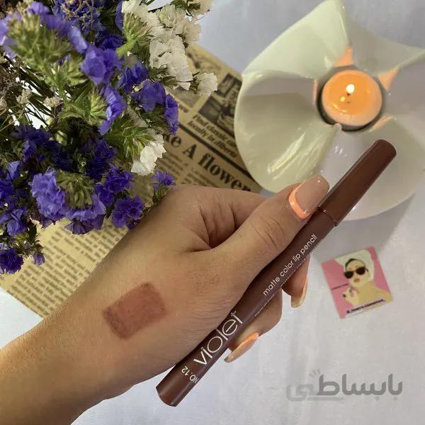 رژلب مدادی ویولتViolet (شماره ۱۲)