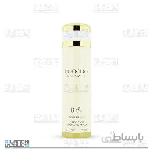 اسپری خوشبو کننده بدن بانوان بیو استار مدل COCO Mademoiselle حجم 200 میلی لیتر
