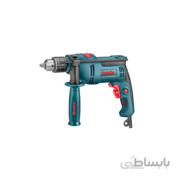 دریل 13 میلی متری چکشی سه نظام آچاری 750 وات رونیکس مدل 2260