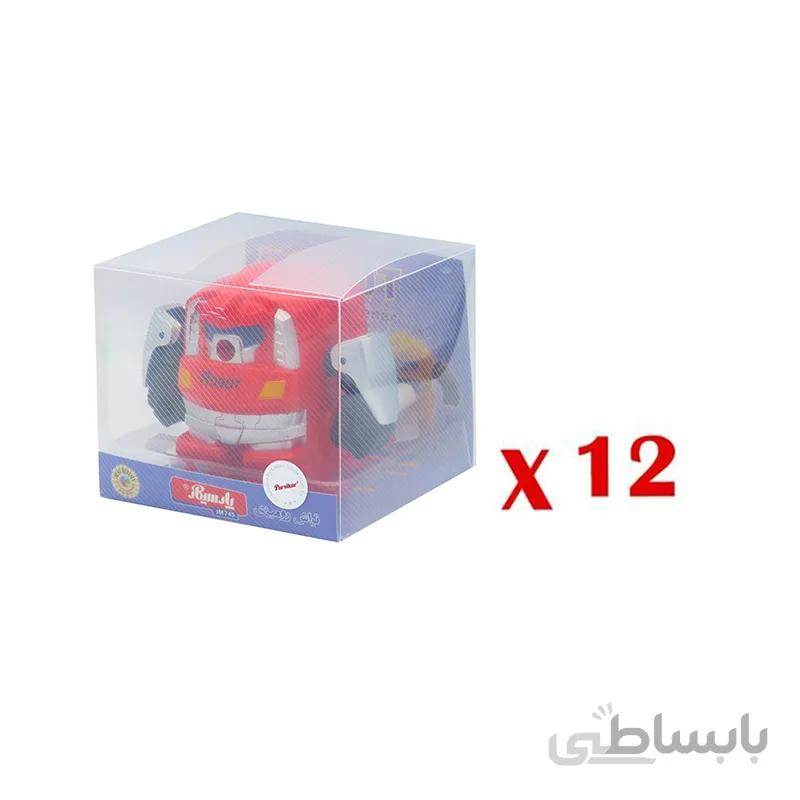 تراش رومیزی پارسیکار مدل ربات JM745 (بسته 12 عددی)