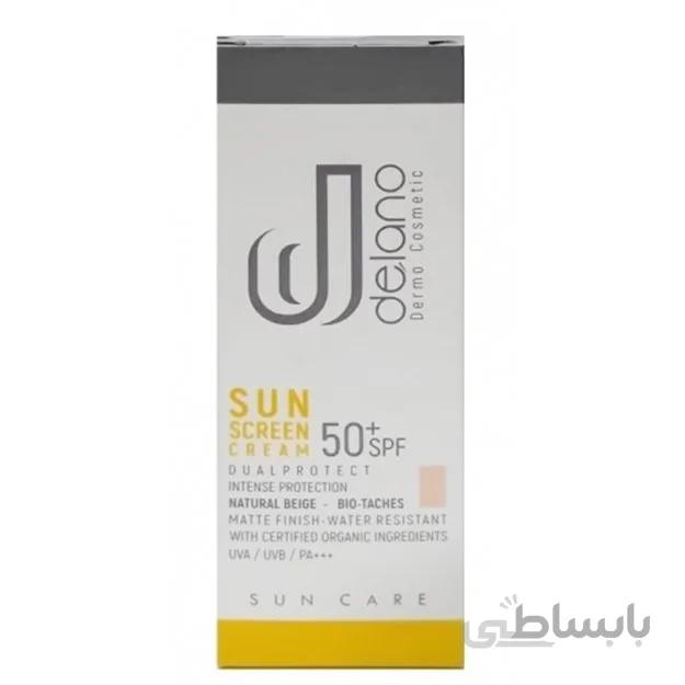 کرم ضدآفتاب بایوتچ دلانو 50 میل - بژ طبیعی