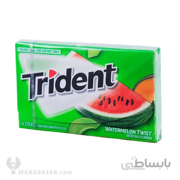 آدامس تریدنت هندوانه Trident : تعداد 14 عدد