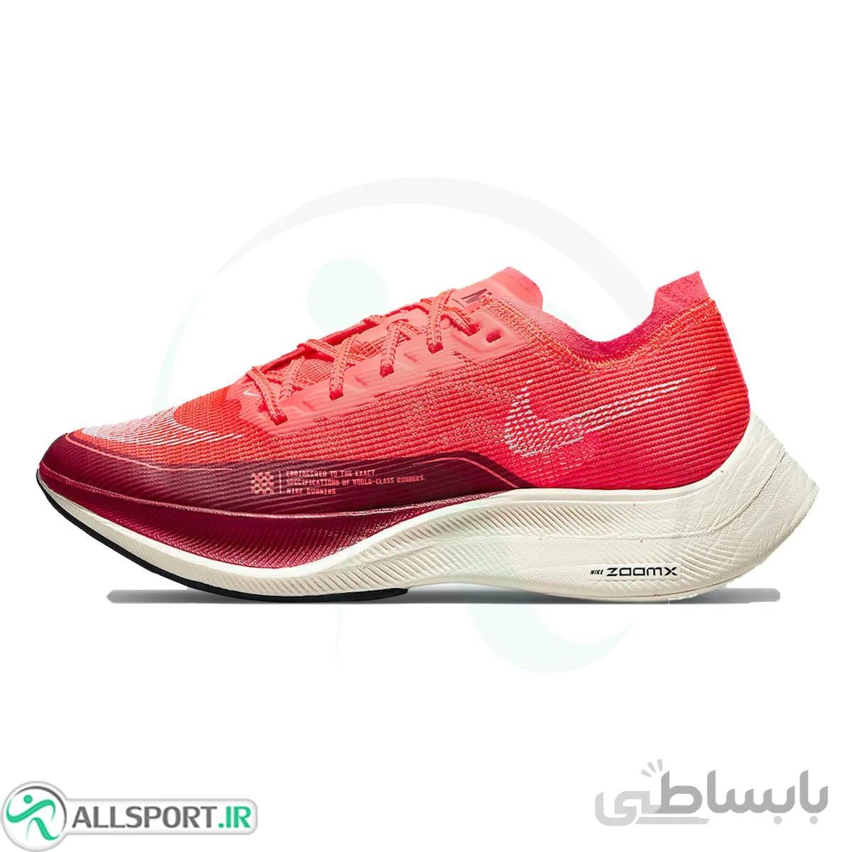 کتانی رانینگ مردانه نایک طرح اصلی Nike ZoomX Vaporfly Next 2 Red
