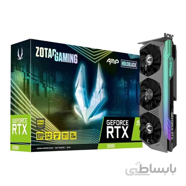 کارت گرافیک ZOTAC GAMING GeForce RTX 3080 ا ZOTAC GAMING GeForce RTX 3080 AMP Holo