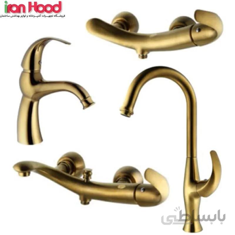 شیرالات البرز روز مدل تورینو طلامات ا Alborzrooz gold mate-Torino taps
