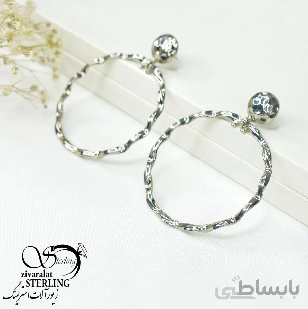 گوشواره ترک دست ساز زنانه کد 6056